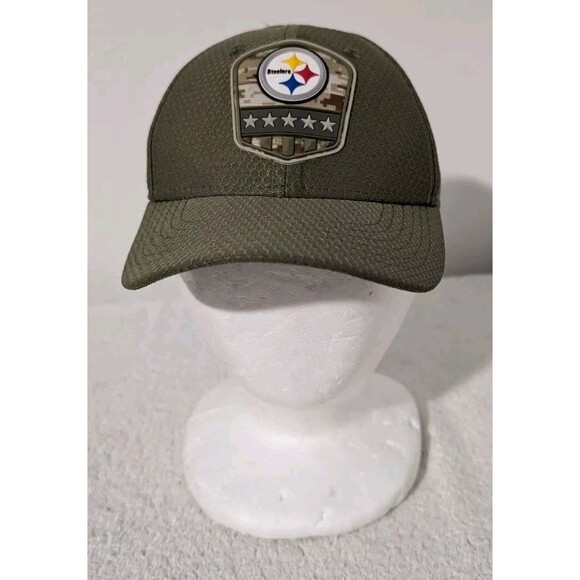 Pittsburgh Steelers Salute To Service Hat New Era 39THIRTY Sz Toddler Child - Picture 1 of 10